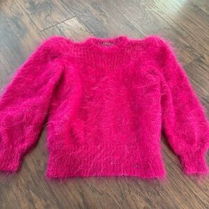 Puella Knitwear Made In England Hand Knit Vintage Puff Sleeve Sweater